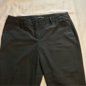 Hilary Radley Black Cropped Ankle Pants Size 10